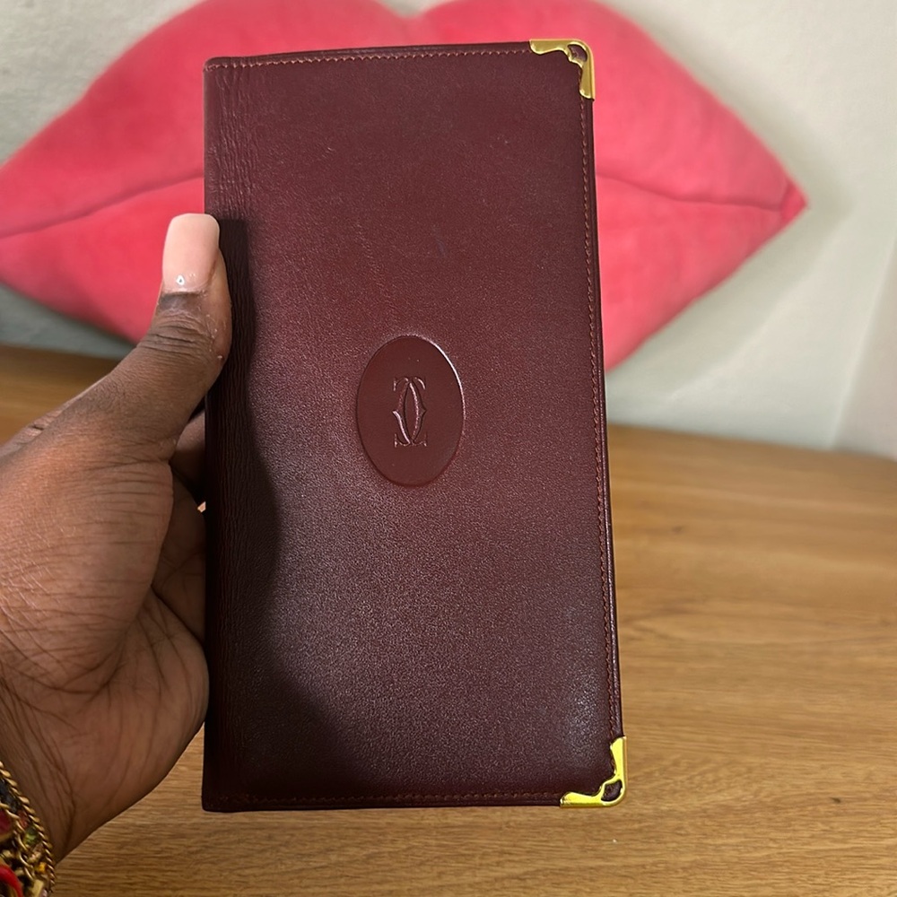 Cartier bifold wallet
